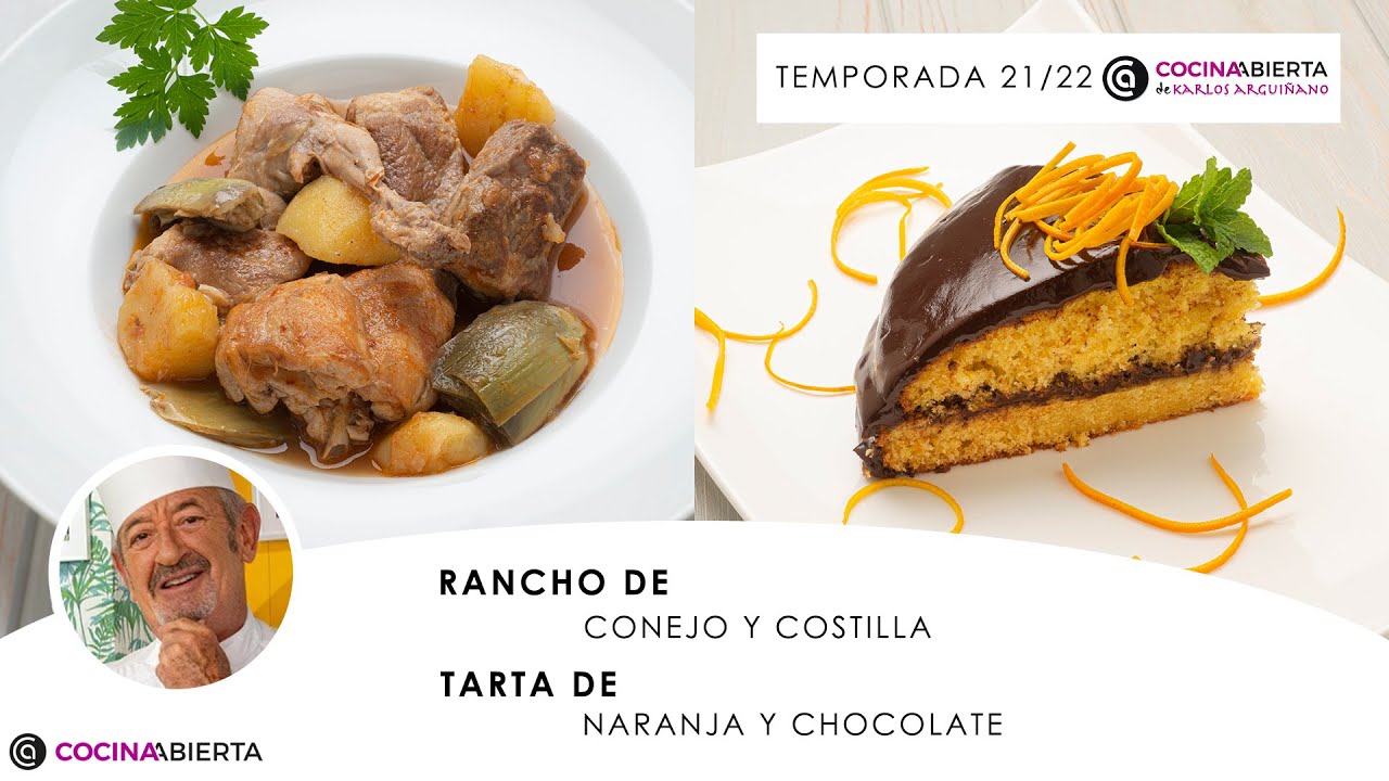 bizcocho de naranja y chocolate eva arguiñano