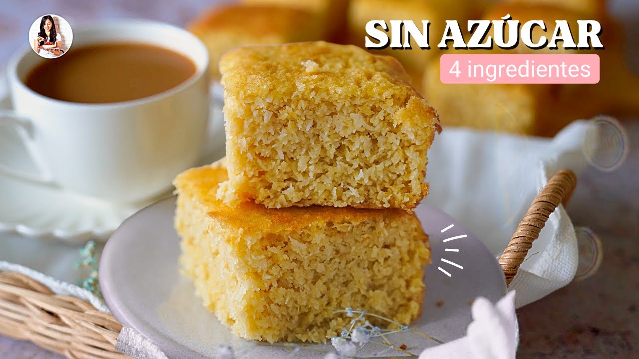 bizcocho para desayunar bajo en calorías