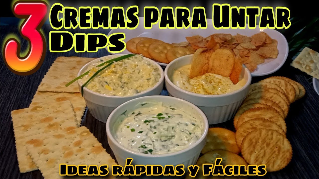 canapés fríos con queso de untar