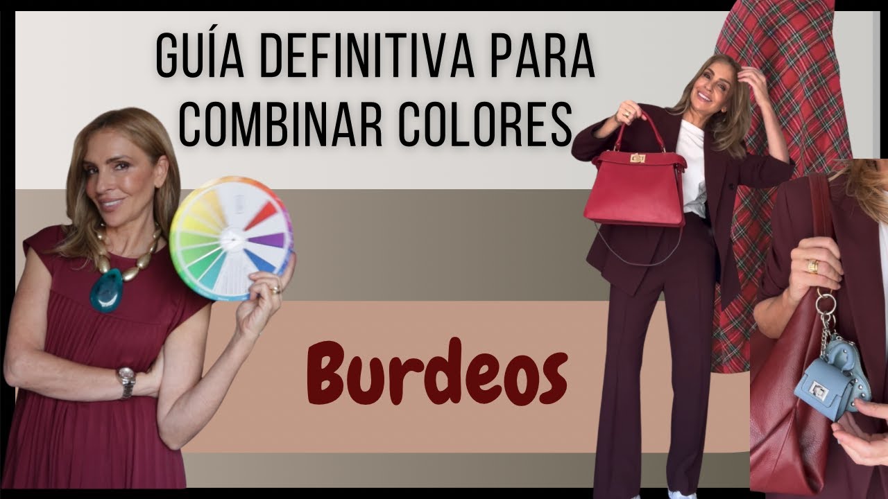 colores que combinan con granate