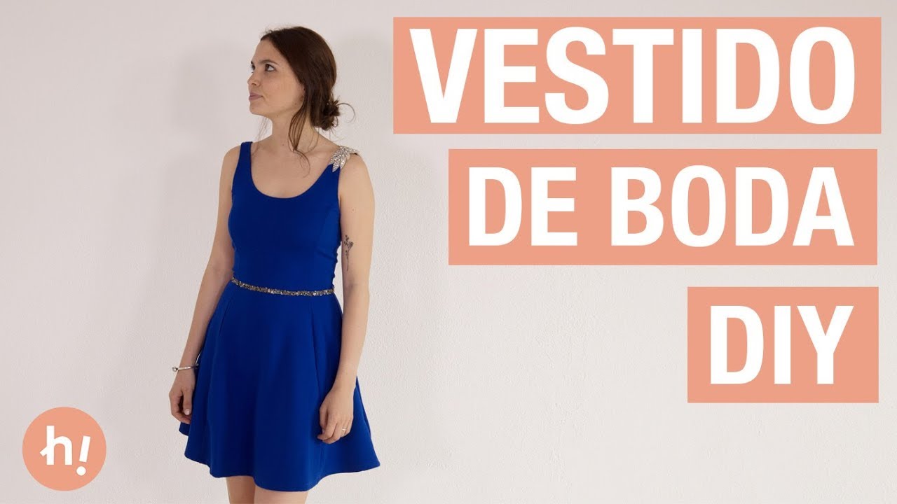 como adornar un vestido sencillo para una boda