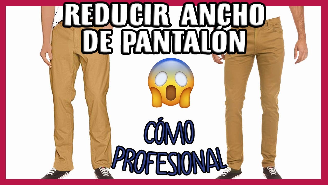 como estrechar un pantalon