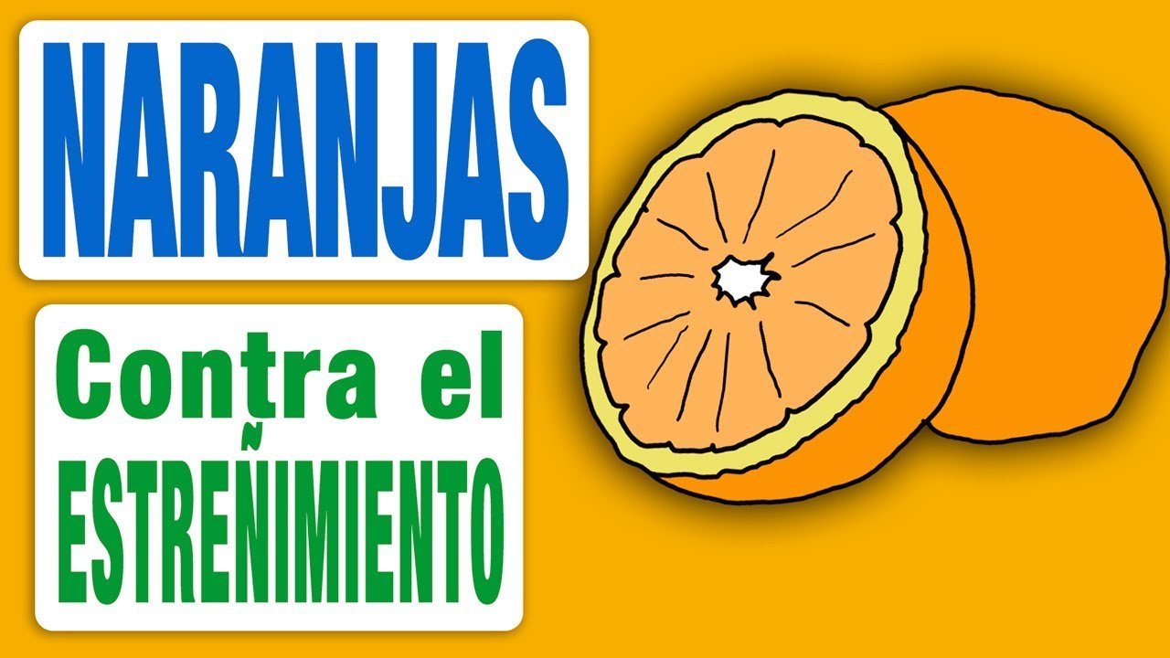 el zumo de naranja estriñe