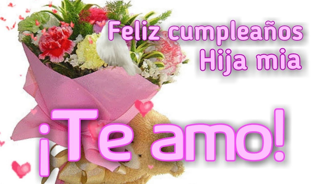 feliz cumpleaños hija poema