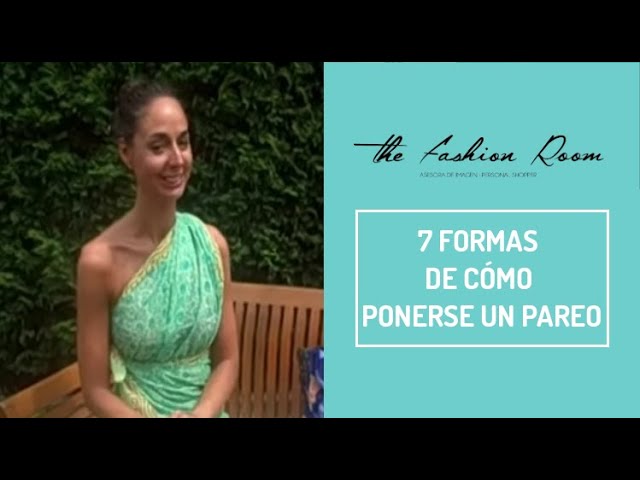 forma de ponerse un pareo