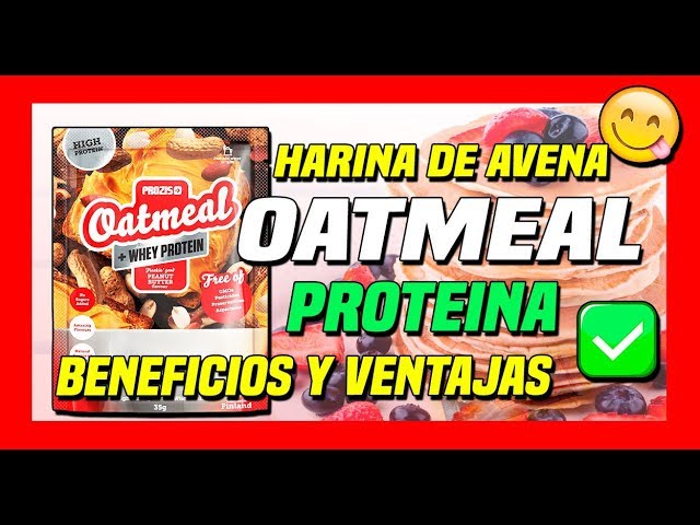 harina de avena mezclada con leche