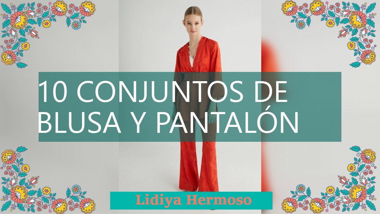 invitadas conjunto pantalon y blusa para boda