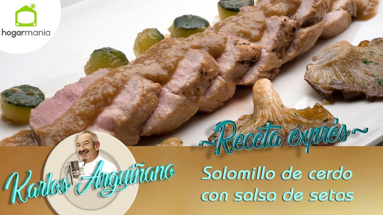salsa de setas arguiñano