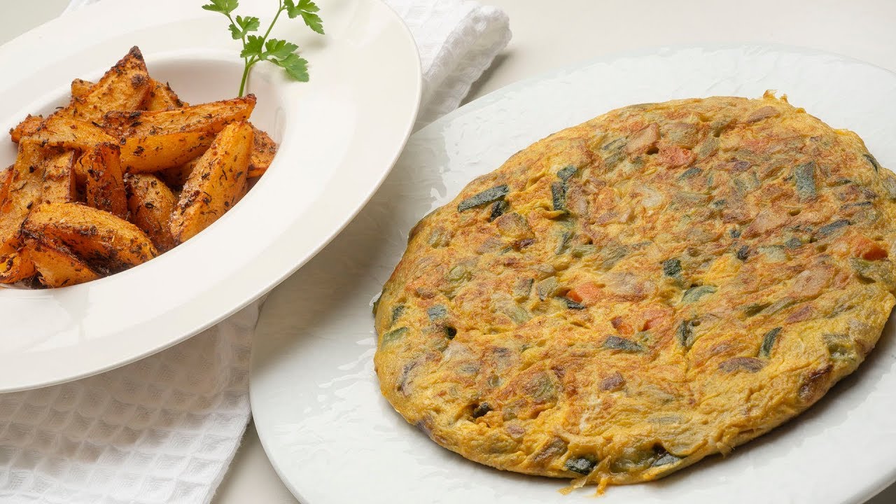 tortilla de verduras arguiñano