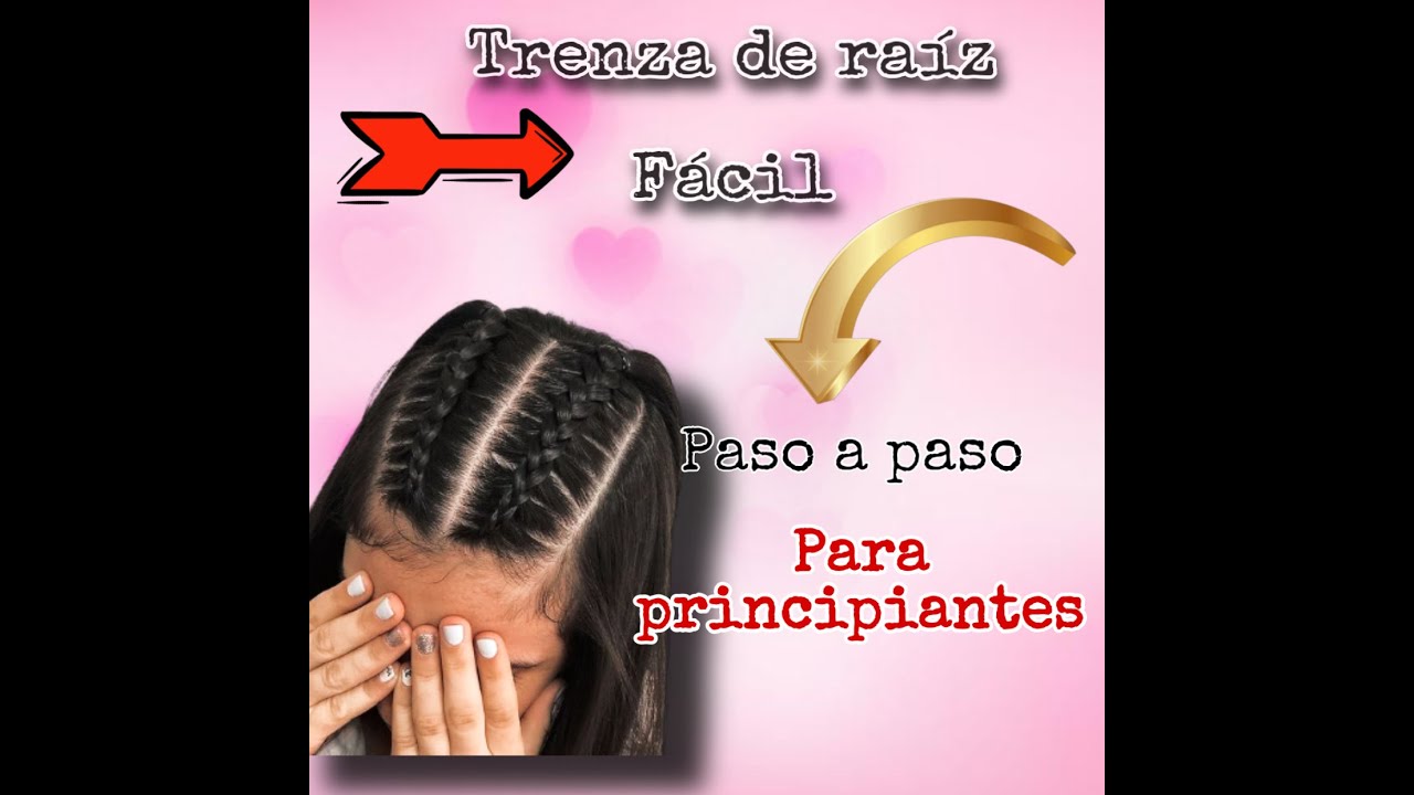 trenzas de raiz con pelo suelto
