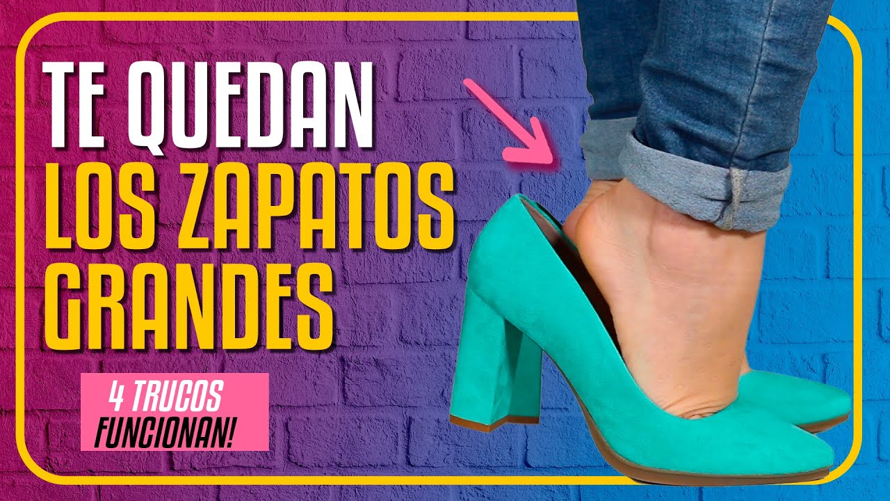 trucos para que los zapatos no se te salgan