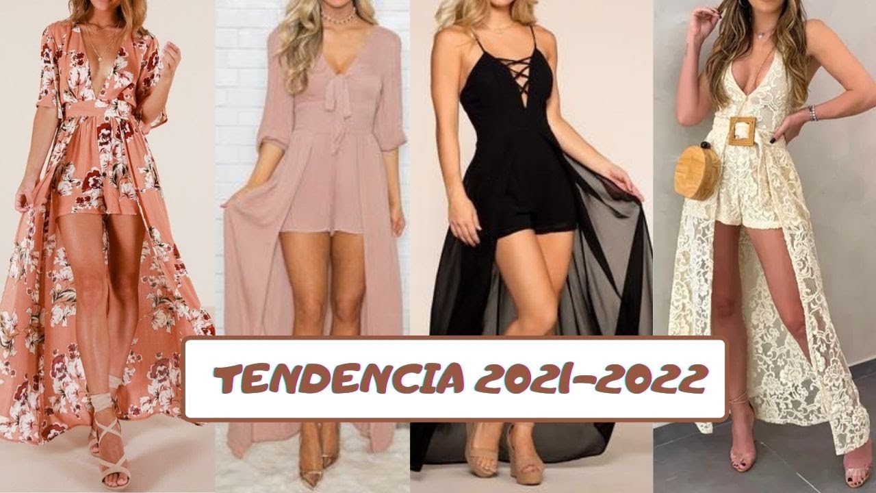 vestido corto por delante y largo por detrás