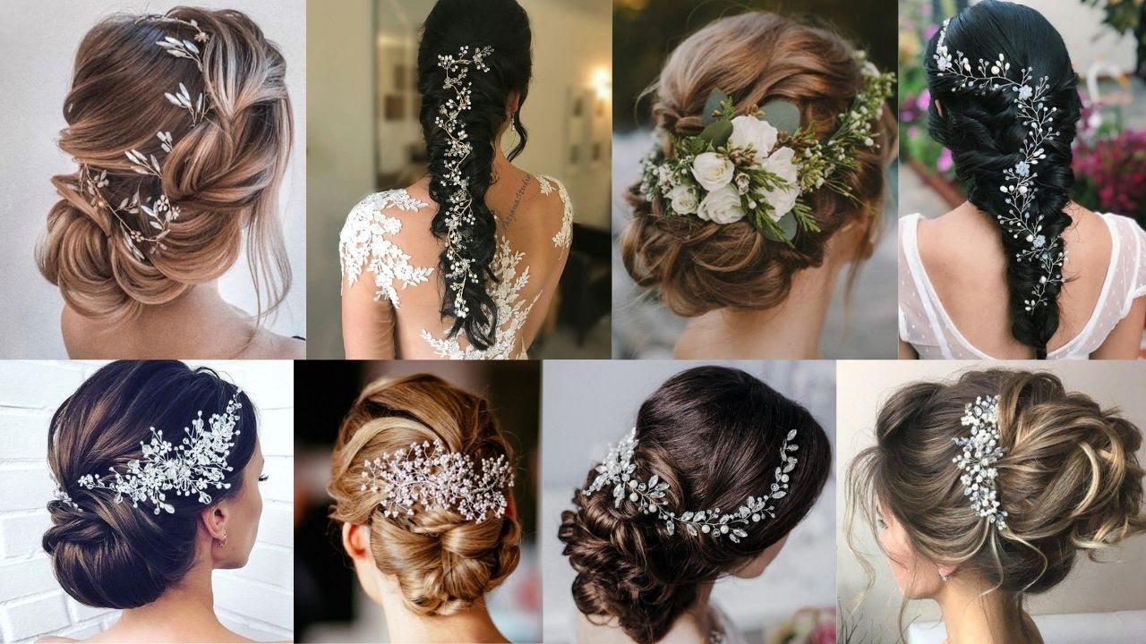 adornos para el pelo para bodas de día