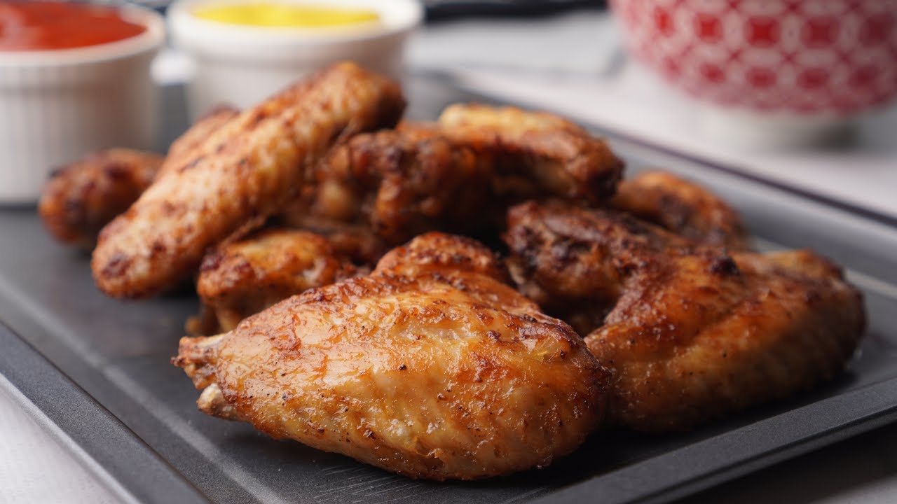 alitas de pollo al horno crujientes