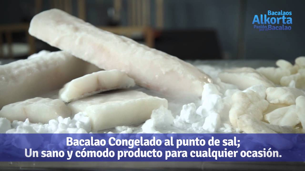 bacalao al punto de sal