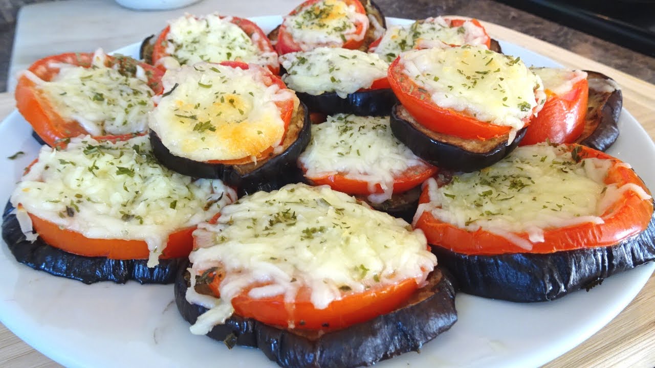 berenjenas al horno en rodajas