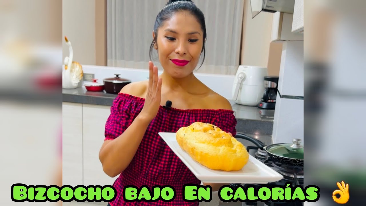 bizcocho bajo en calorías