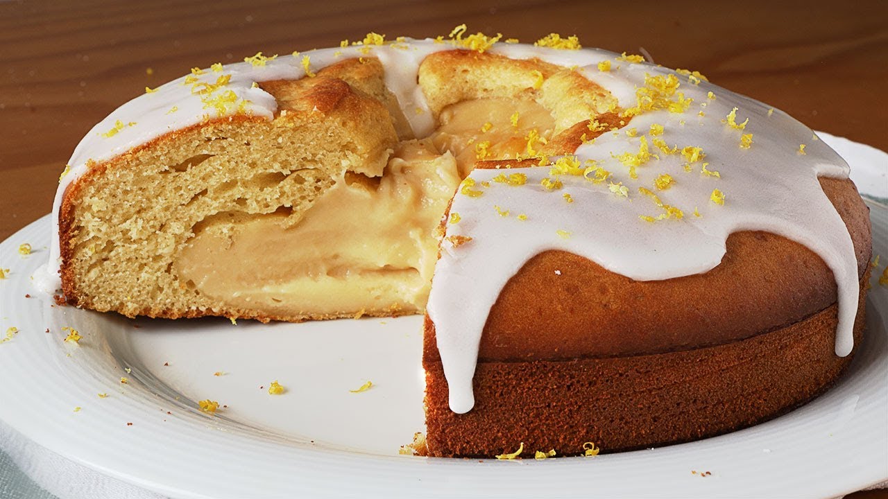 bizcocho relleno de crema