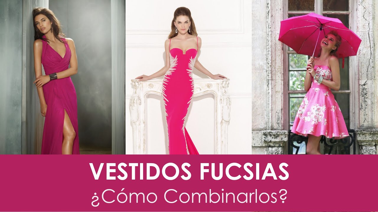 bolso para vestido fucsia