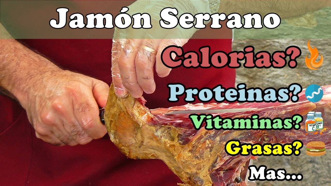 calorias jamon serrano