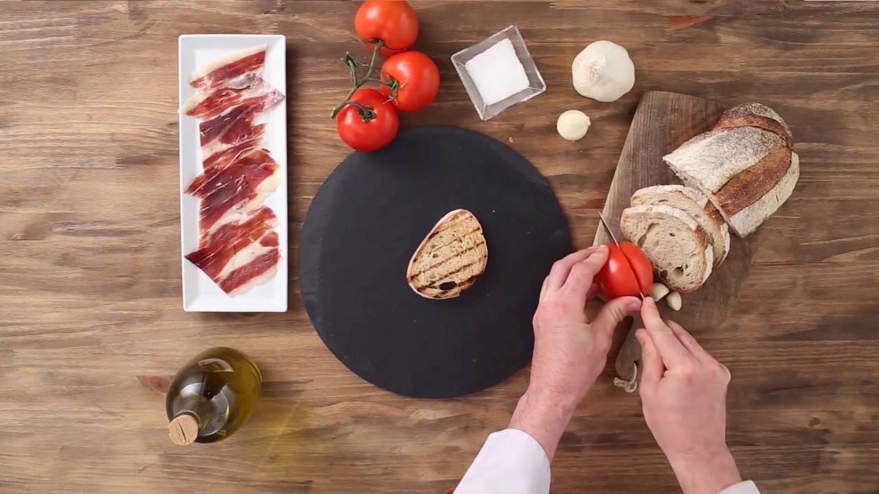 cenar jamon serrano