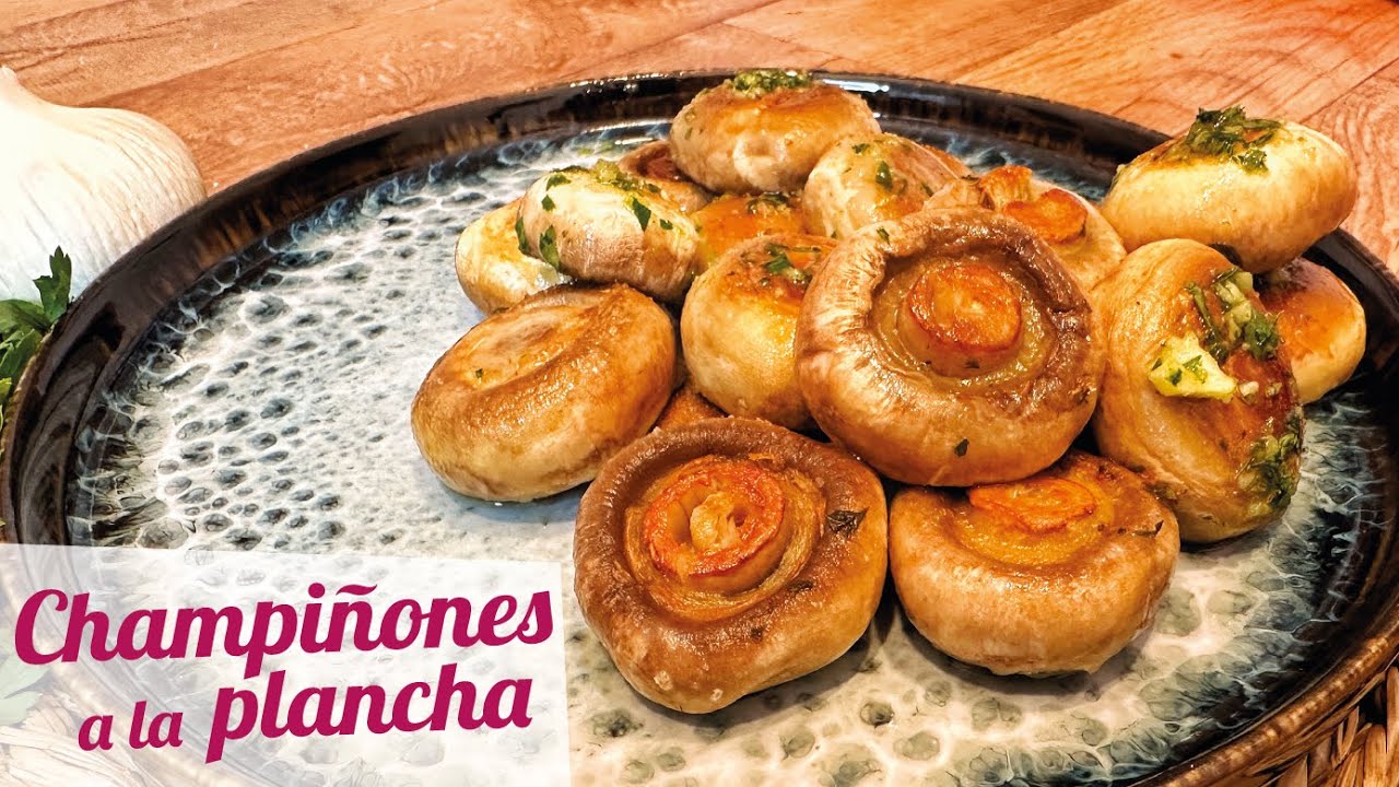 champiñones a la plancha