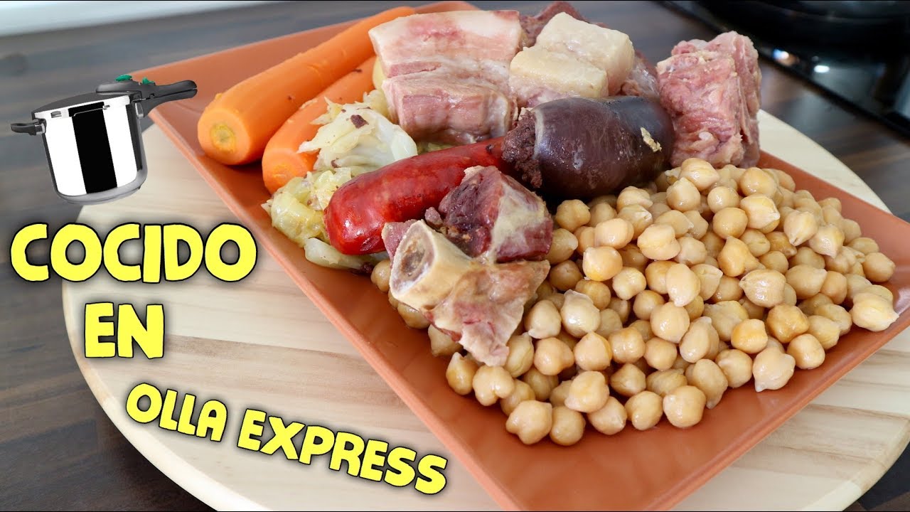 cocido en olla express