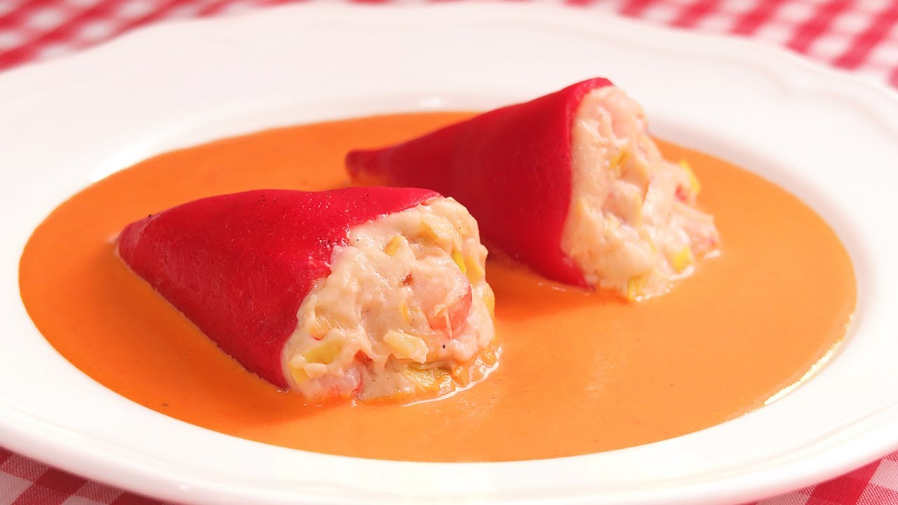 como cocinar pimientos rellenos de marisco congelados