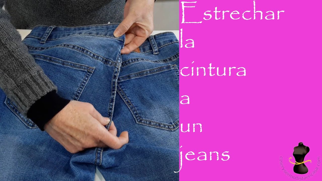 como estrechar la cintura de un vaquero