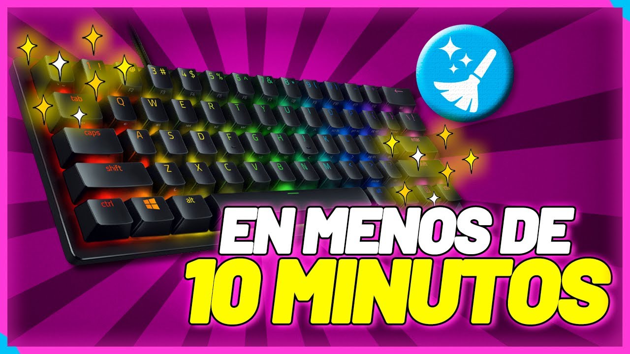 como quitar las teclas de un teclado