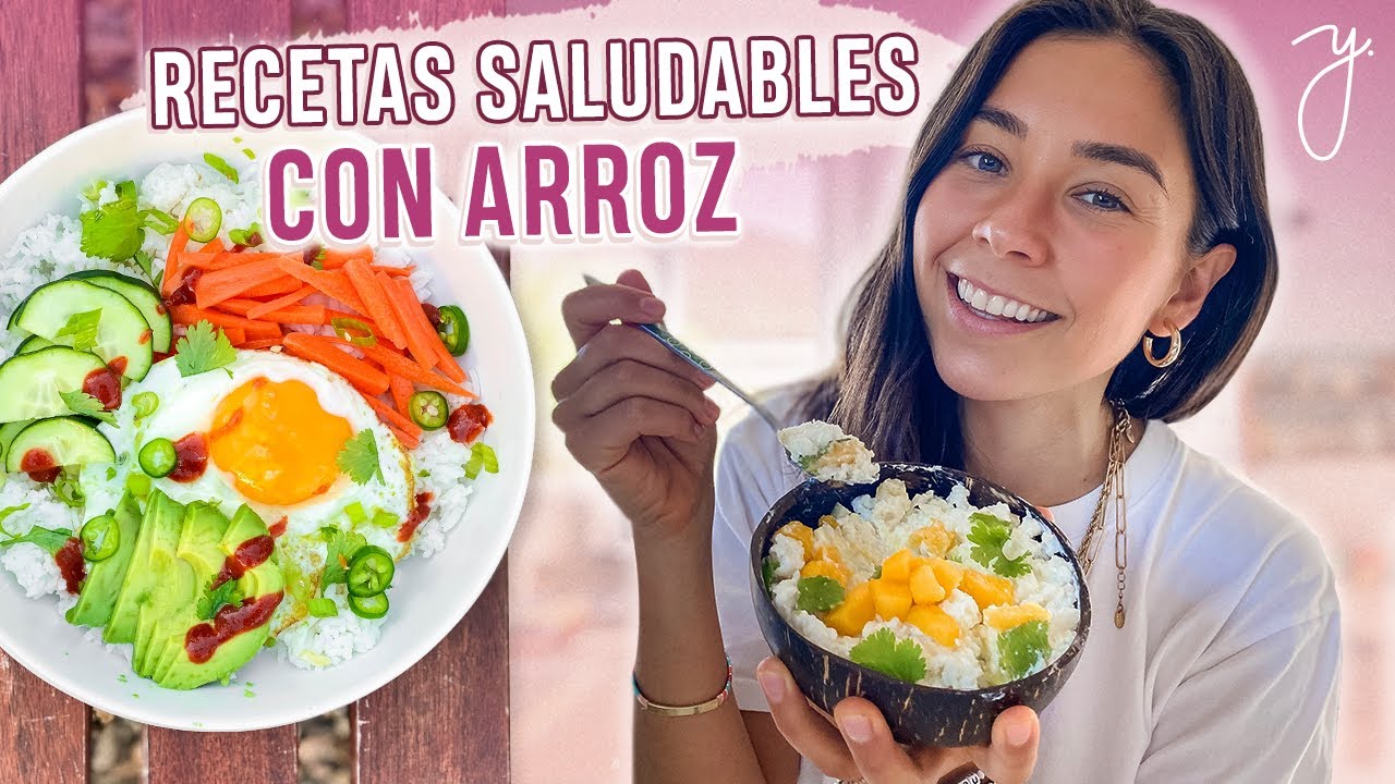 con que acompañar el arroz blanco saludable
