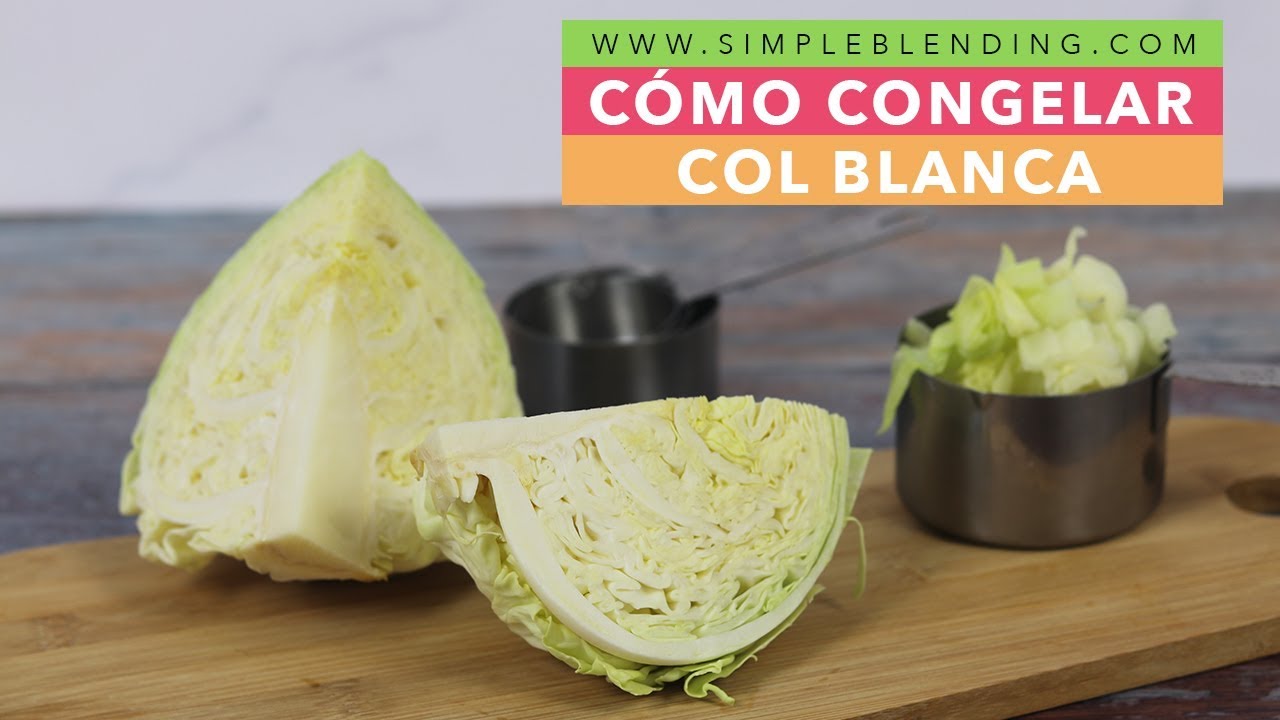 congelar repollo cocido