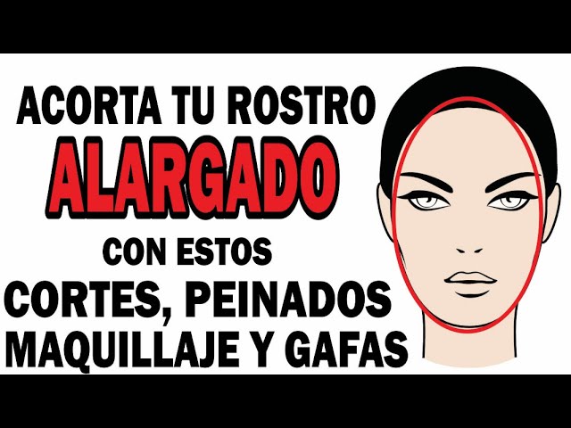 corte pelo cara alargada
