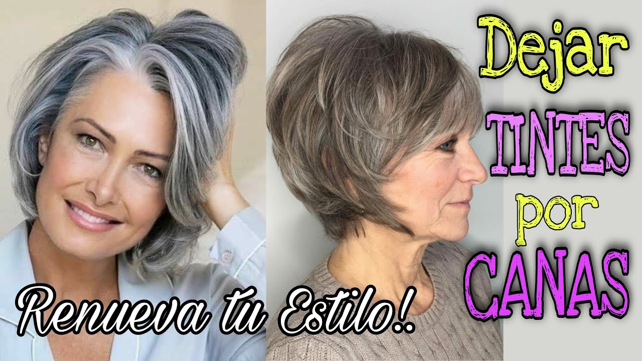 dejar de teñirse las canas
