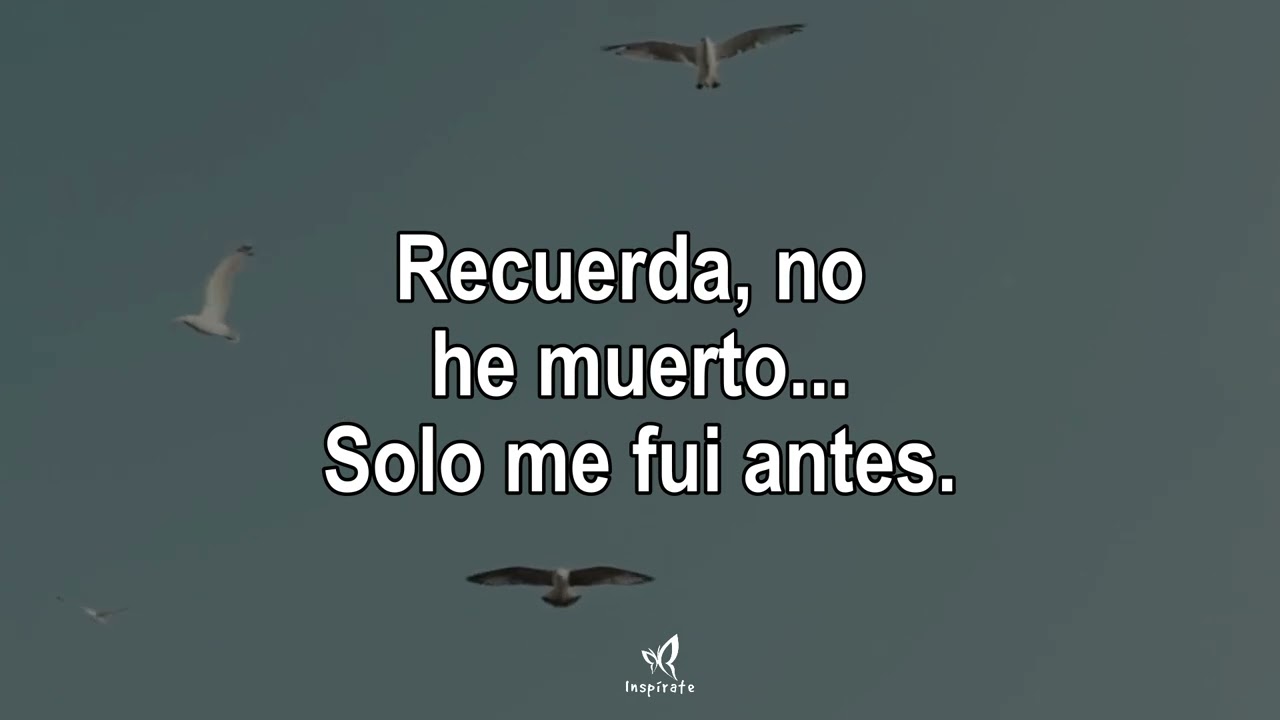 despedida de un ser querido fallecido