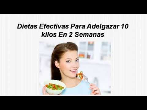dieta de 14 días para bajar 10 kilos
