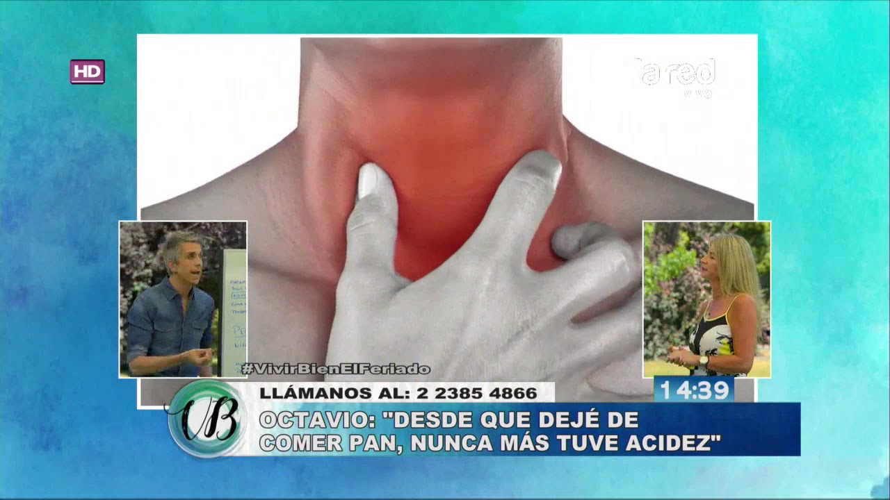 el pan me da ardor de estómago