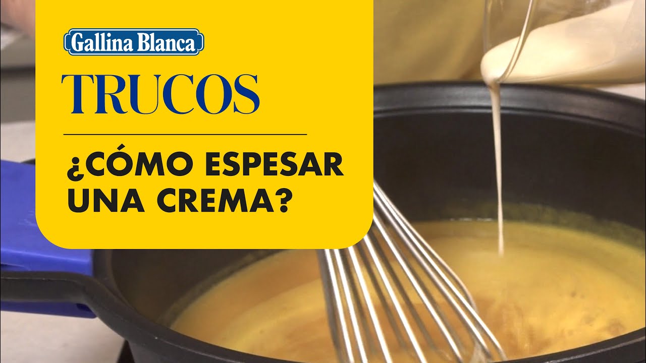 espesar crema calabacin