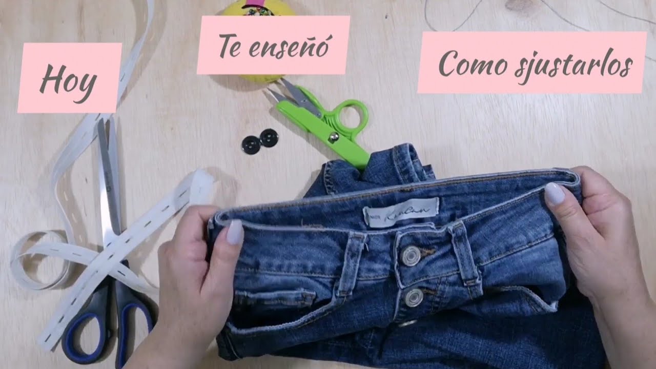 estrechar cintura pantalon con goma