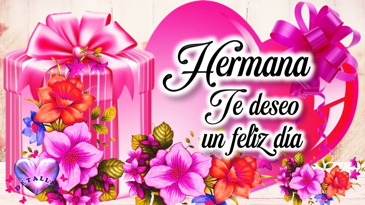 feliz dia de la madre hermana