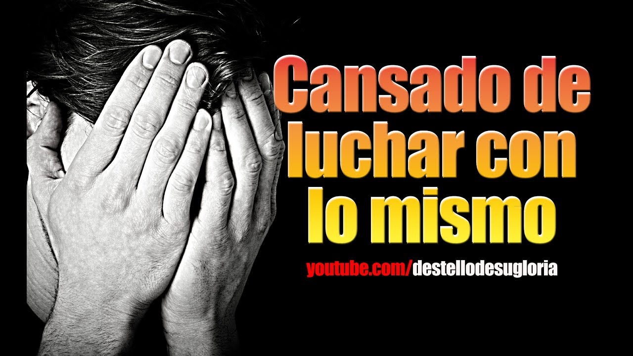 frase cansado de todo