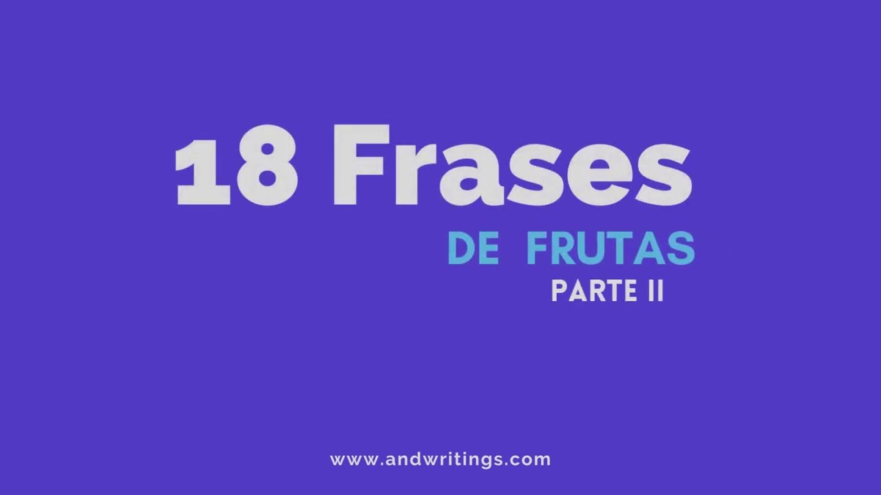 frases bonitas con frutas y verduras