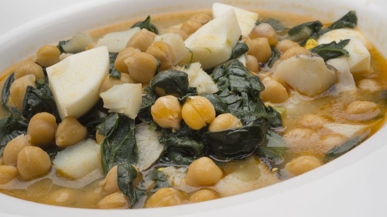 garbanzos con bacalao arguiñano