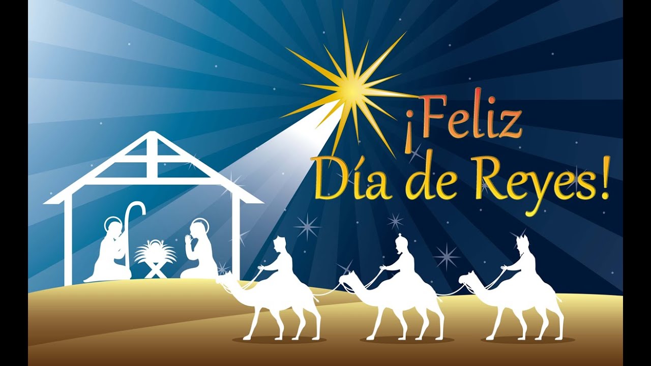 gracioso feliz dia de reyes