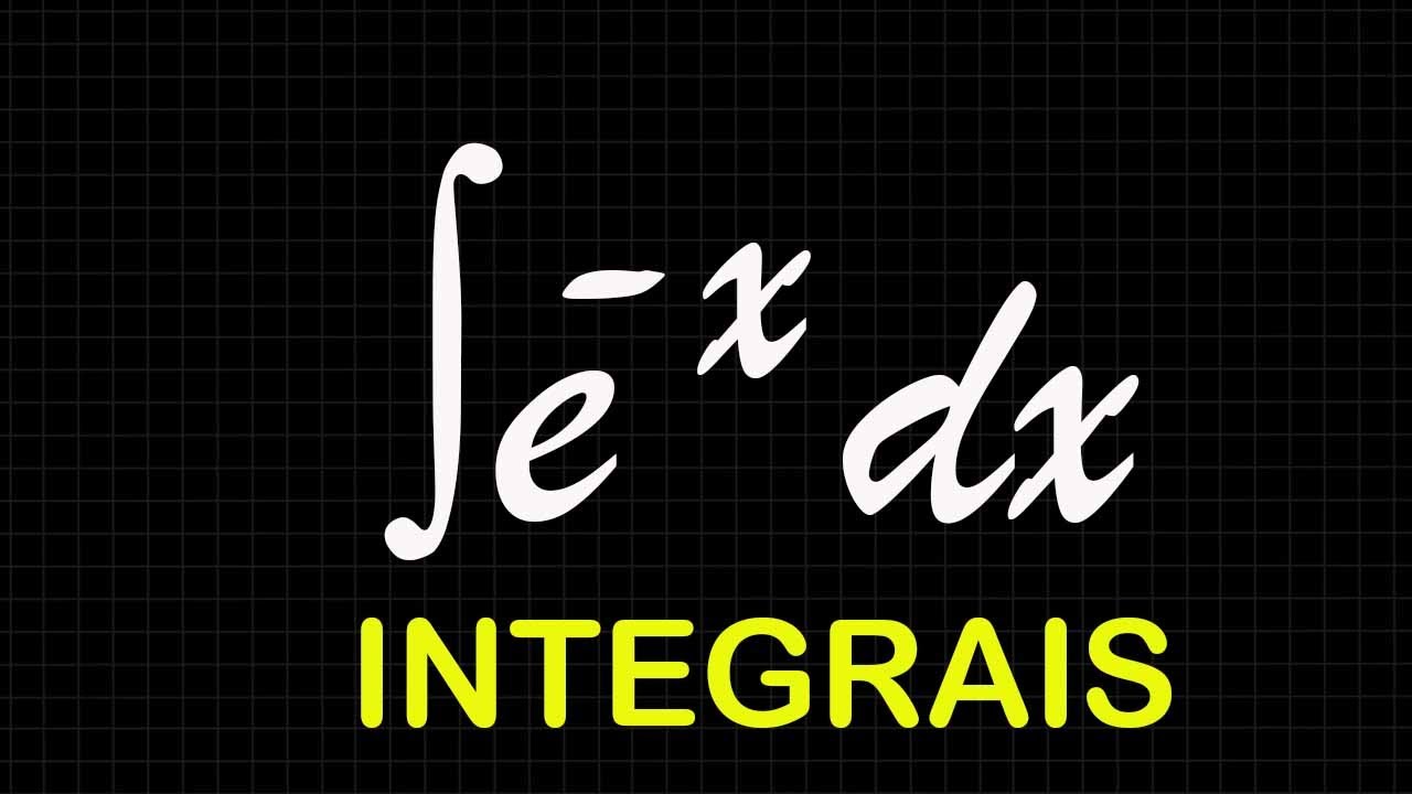 integral de e elevado a menos x
