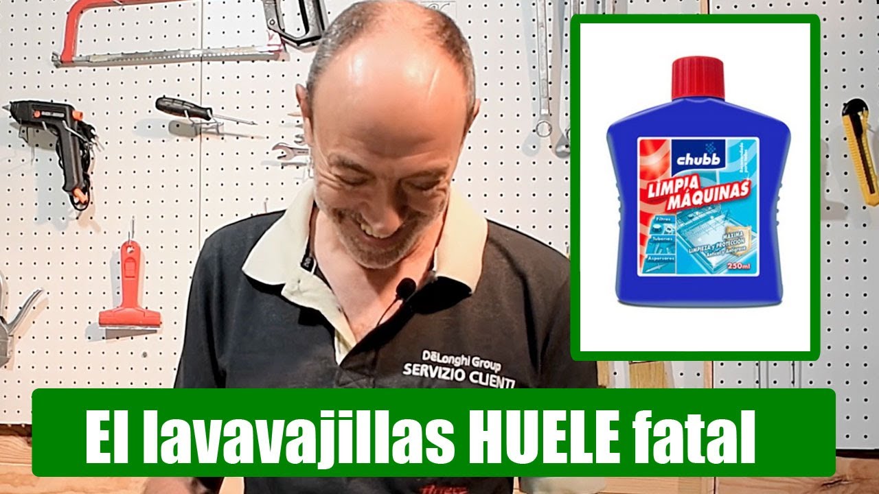 lavavajillas huele mal