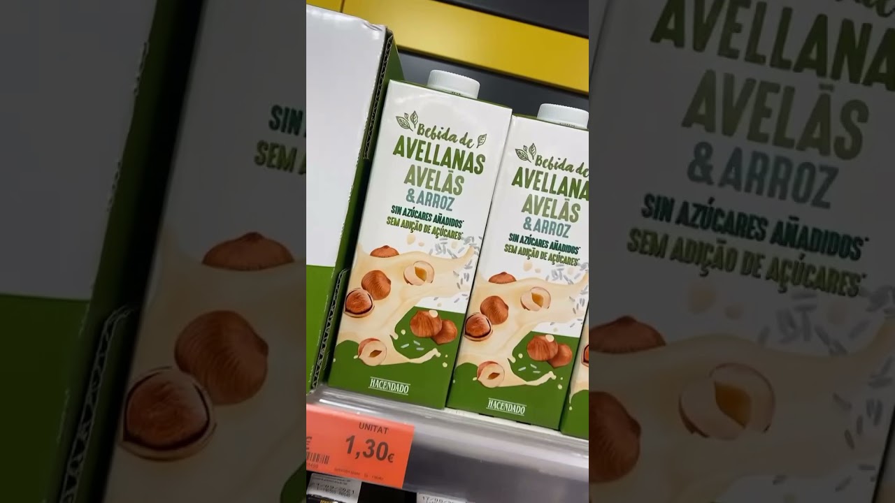 leche avellana mercadona