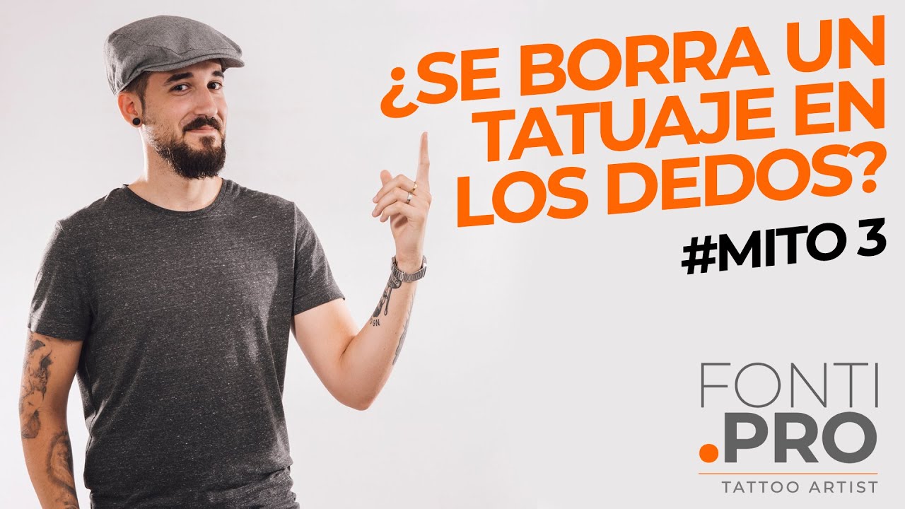los tatuajes en los dedos se borran