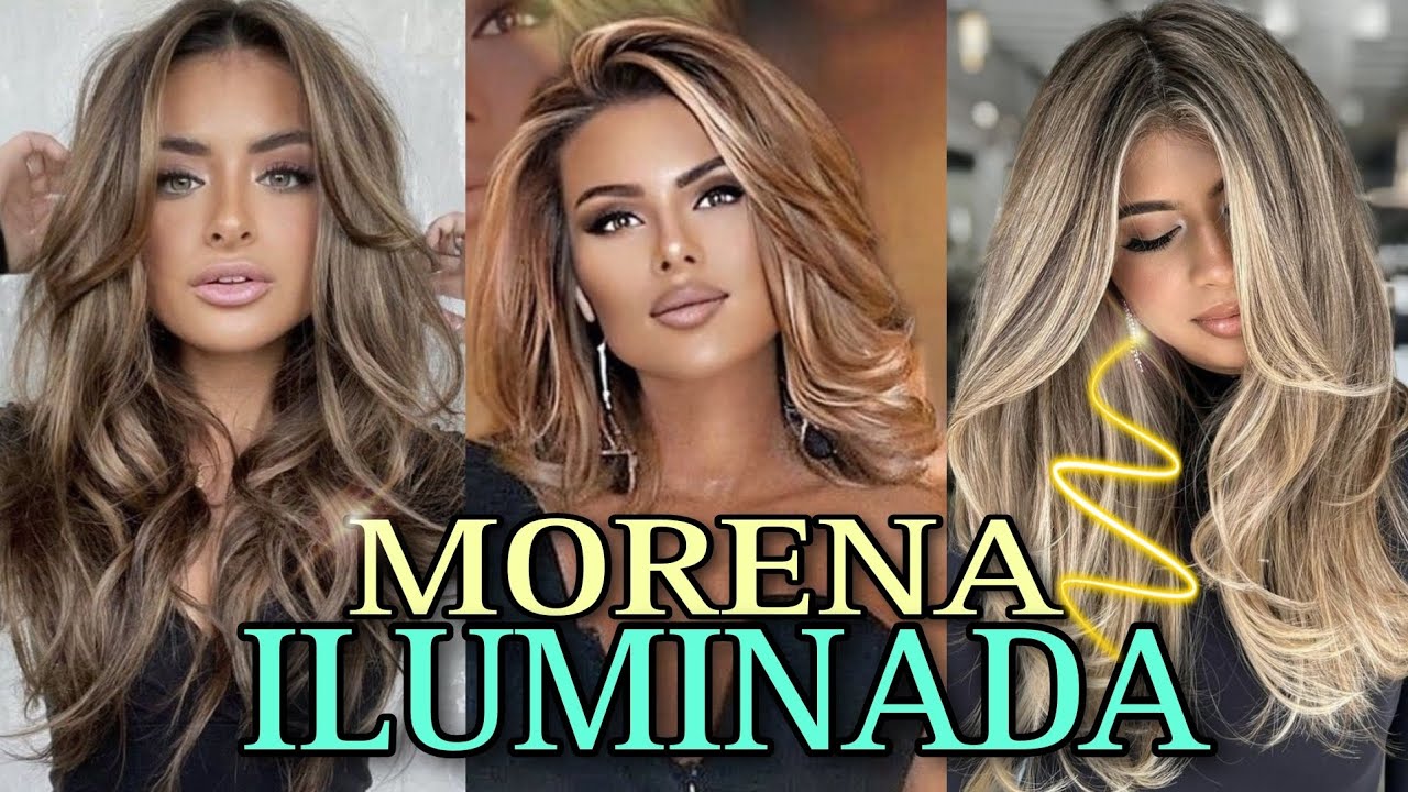 mechas para morenas con canas