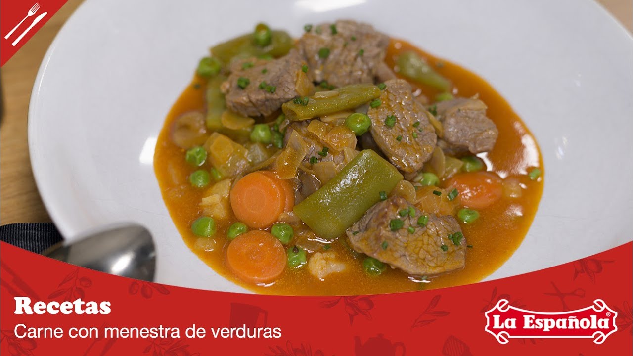menestra de verduras con carne